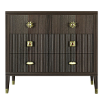 Бельевой Комод с 4 ящиками Elsa Dreams Walnut варинант исполнения - 6 | Loft Concept в Тюмени