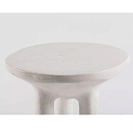 Дизайнерский журнальный стол белый на 3-х ножках в виде ступней African table варинант исполнения - 1 | Loft Concept в Тюмени