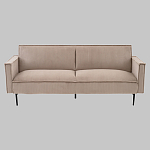 Диван современный вельветовый прямой Worcester Бежевый  варинант исполнения - 2 | Loft Concept в Тюмени