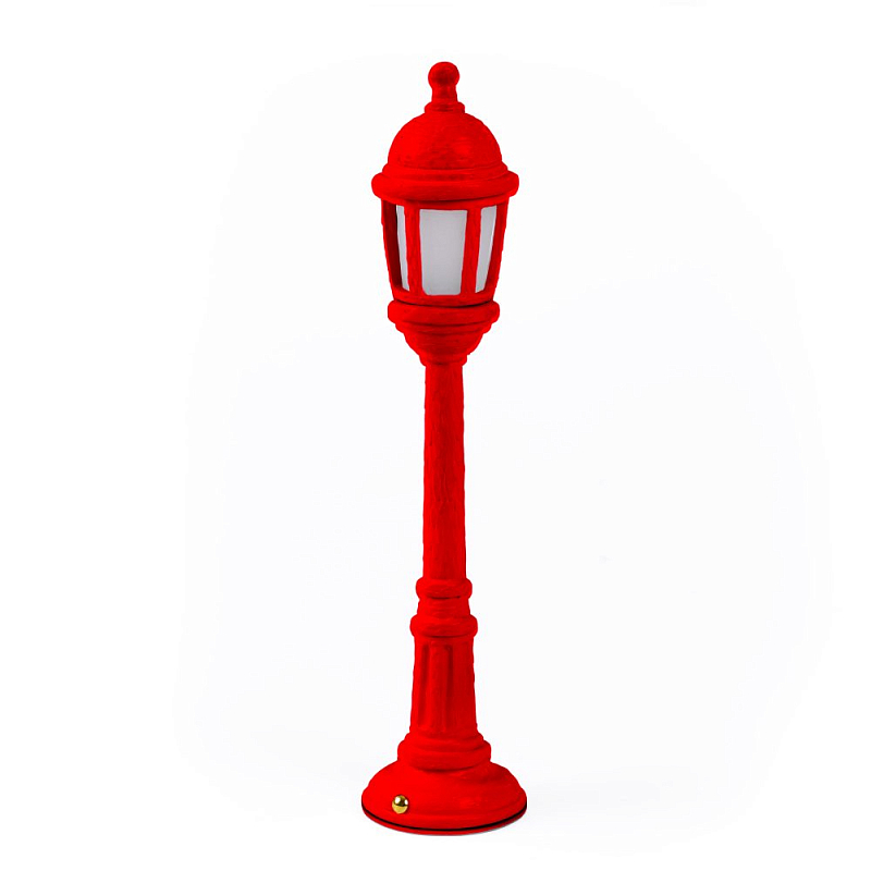 Настольная лампа Seletti Street Lamp Dining Red Красный Настольная лампа Seletti Street Lamp Dining Red Красный в Тюмени | Loft Concept