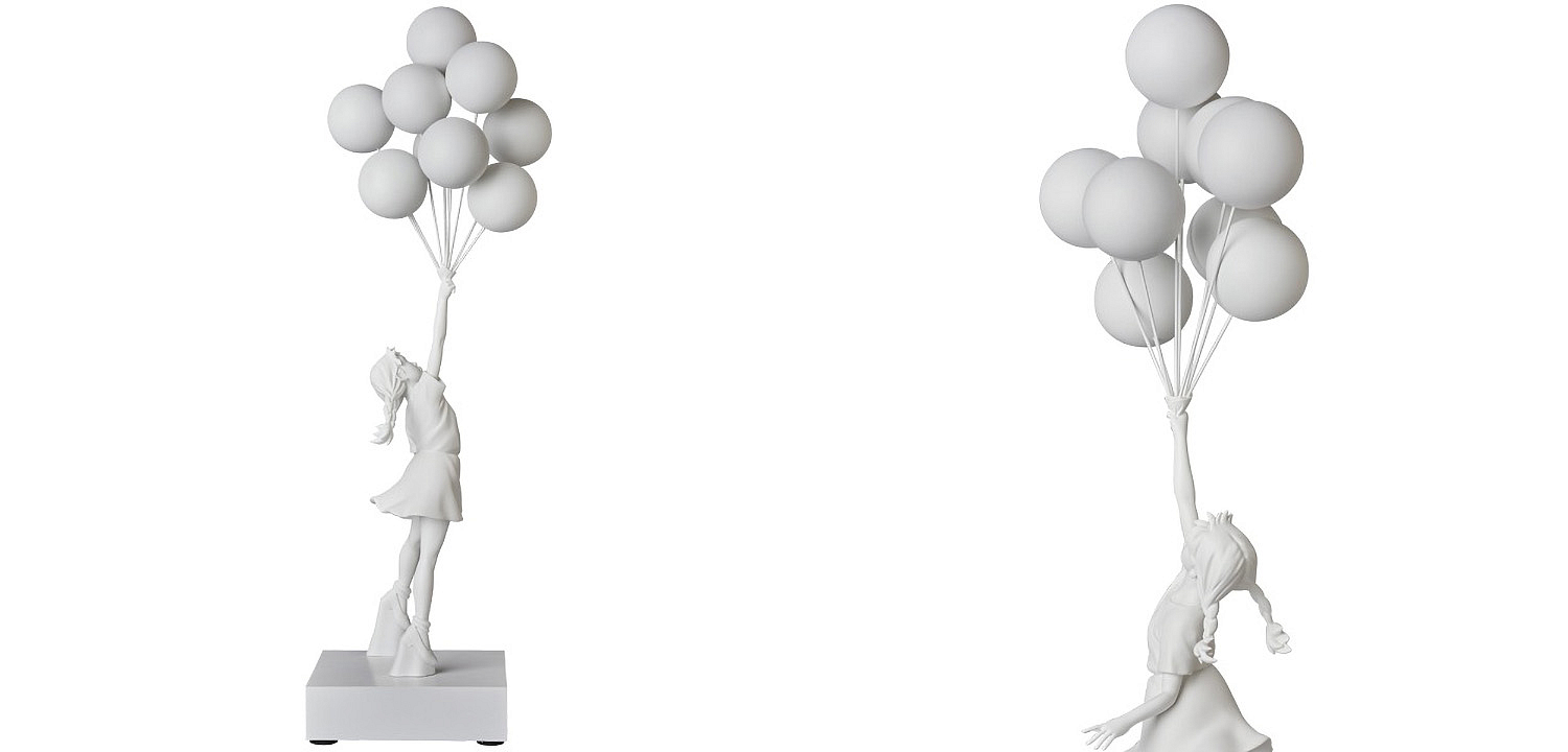 Статуэтка Flying Balloons Girl white Статуэтка Flying Balloons Girl white - Loft-Concept в Тюмени