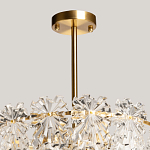 Люстра многоярусная с объемными прозрачными цветами Hanging Flowers варинант исполнения - 10 | Loft Concept в Тюмени