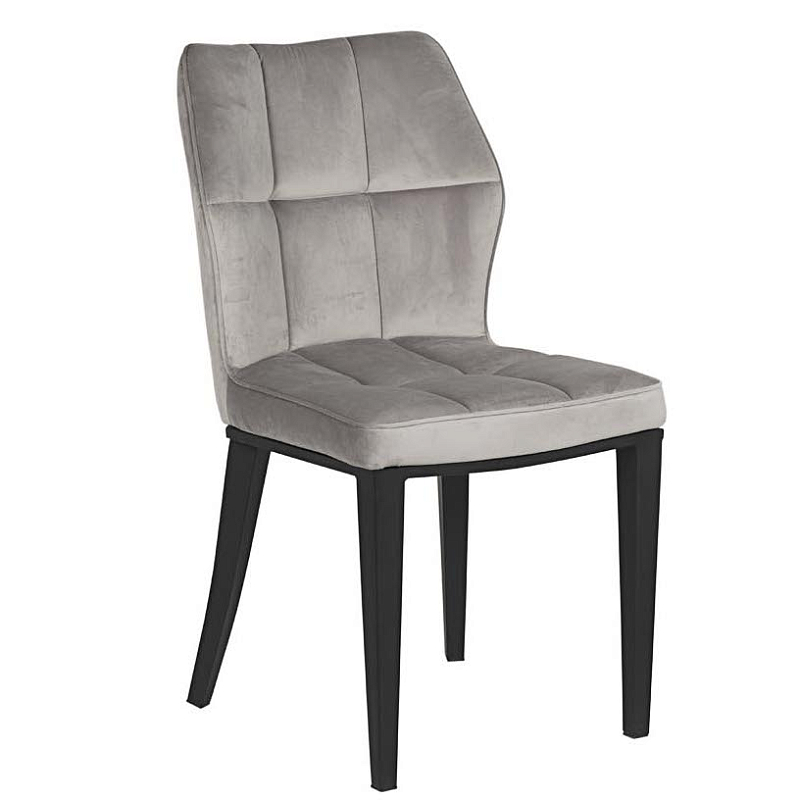 Стул Deffo Chair Серый Черный Стул Deffo Chair Серый Черный в Тюмени | Loft Concept