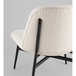 Кресло лаунж Ease белый варинант исполнения - 3 | Loft Concept в Тюмени