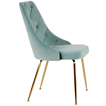 Стул в мятной велюровой обивке Ward Mint Velour Chair варинант исполнения - 3 | Loft Concept в Тюмени