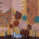 Мебельная ткань Oasis Terracotta Велюр  варинант исполнения - 1 | Loft Concept в Тюмени