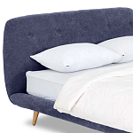 Кровать с мягким изголовьем Palmer Bed варинант исполнения - 12 | Loft Concept в Тюмени