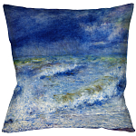 Подушка декоративная морской принт Impressionism in Art варинант исполнения - 1 | Loft Concept в Тюмени