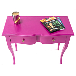 Консоль с выдвижными ящиками Colorfy Pink варинант исполнения - 3 | Loft Concept в Тюмени