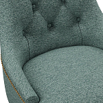 Мебельная ткань Шенилл бирюзовый цвет 138 см T4-31 варинант исполнения - 10 | Loft Concept в Тюмени