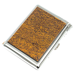 Портсигар с газовой зажигалкой из натурального камня Яшма Змеиная Stone Cigarettes Cases варинант исполнения - 6 | Loft Concept в Тюмени