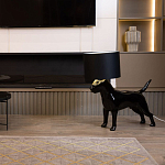 Лампа COLLECTION OF DOGS с абажуром Бультерьер варинант исполнения - 8 | Loft Concept в Тюмени