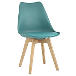 Стул с основой из пластика и мягким сиденьем Arvika Azure варинант исполнения - 1 | Loft Concept в Тюмени