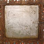 Декоративная винтажная печка из глины с инкрустацией Rarity варинант исполнения - 2 | Loft Concept в Тюмени