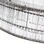 Подвесная люстра в форме круга Light Source Antique Nickel варинант исполнения - 2 | Loft Concept в Тюмени