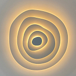 Потолочная люстра круглая многослойная Multilayering варинант исполнения - 9 | Loft Concept в Тюмени