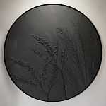 Ботаническое панно «Черная орхидея» варинант исполнения - 1 | Loft Concept в Тюмени