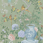 Обои ручная роспись Temple Newsam Mercury Grey варинант исполнения - 3 | Loft Concept в Тюмени