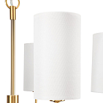 Люстра с белыми плафонами в форме цилиндра и металлическим основанием Nicoleta варинант исполнения - 2 | Loft Concept в Тюмени