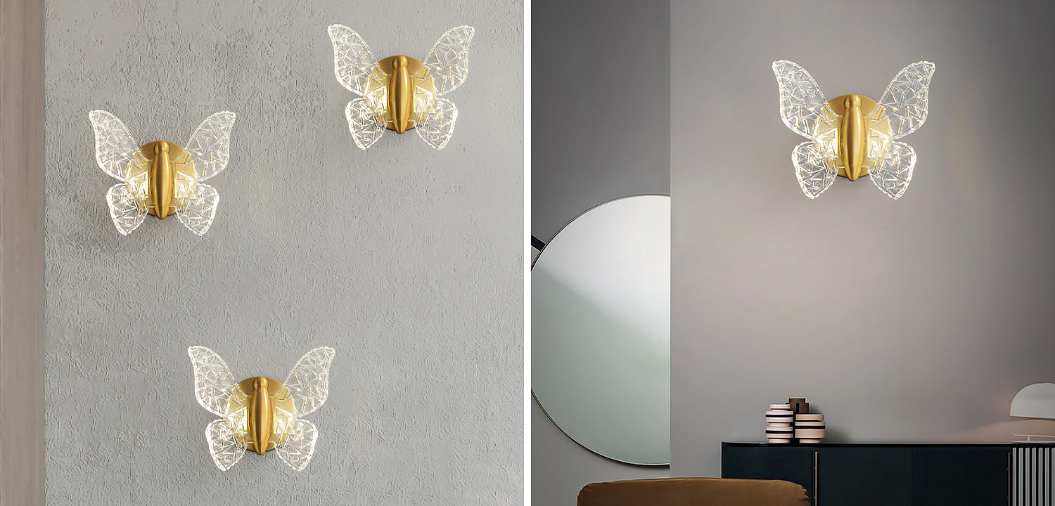 Бра Butterfly Wall Lamp Н Бра Butterfly Wall Lamp Н - Loft-Concept в Тюмени