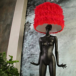 Лампа MANNEQUIN LAMP с абажуром модельный позинг варинант исполнения - 6 | Loft Concept в Тюмени