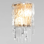 Бра с эффектом стекающего стекла и прозрачными трубками Textured Glass варинант исполнения - 4 | Loft Concept в Тюмени