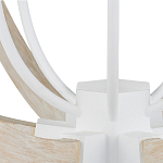 Подвесной светильник из дерева в форме сферы Eco Light варинант исполнения - 1 | Loft Concept в Тюмени