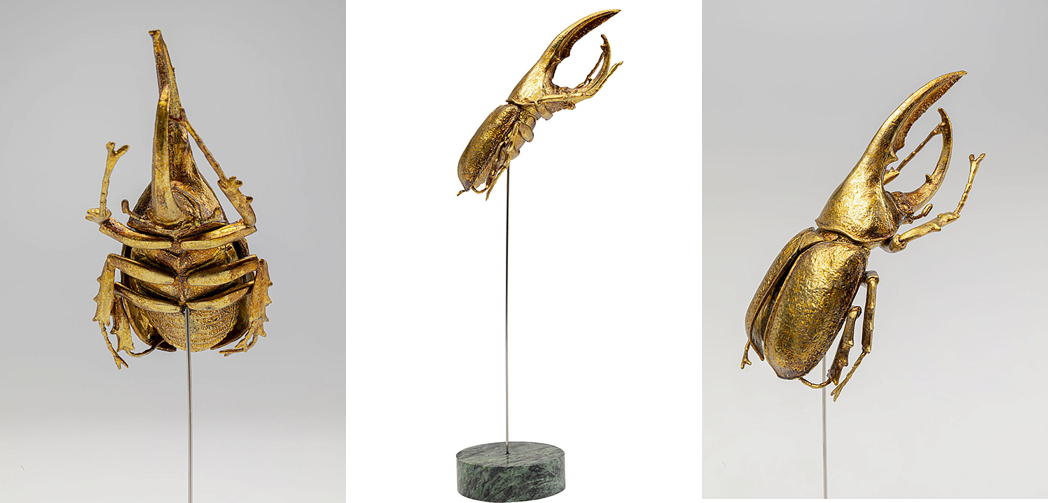 Статуэтка Golden Beetle on standing II - Loft-Concept в Тюмени