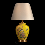 Настольная лампа желтая с изображением птиц Slip Away варинант исполнения - 8 | Loft Concept в Тюмени