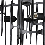 Люстра черная остроконечной формы Black Satin варинант исполнения - 2 | Loft Concept в Тюмени