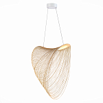 Подвесной светильник фигурный из деревянных прутьев Ecofriendly Light Source варинант исполнения - 5 | Loft Concept в Тюмени