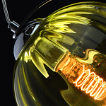 Подвесной светильник со стеклянном плафоном в форме бокала Kaleido варинант исполнения - 31 | Loft Concept в Тюмени