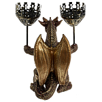 Подсвечник в виде дракона Dragon with Two Candlesticks варинант исполнения - 7 | Loft Concept в Тюмени