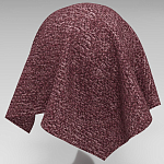 Мебельная ткань Шенилл фиолетовый цвет 138 см T4-25 варинант исполнения - 8 | Loft Concept в Тюмени