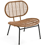 Садовое кресло из искусственного ротанга Mills Rattan Wicker Chair варинант исполнения - 1 | Loft Concept в Тюмени