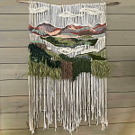  Гобелен Волшебный Лес в зеленых тонах Magic Forest I  варинант исполнения - 5 | Loft Concept в Тюмени