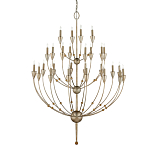 Люстра трехъярусная с 28 лампами Balthazar варинант исполнения - 3 | Loft Concept в Тюмени