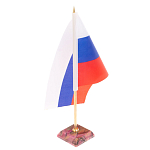 Флагшток на подставке из натурального камня Stone Flagpole варинант исполнения - 2 | Loft Concept в Тюмени