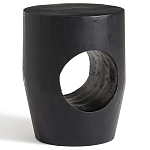 Приставной столик черного цвета AMORPHOUS варинант исполнения - 2 | Loft Concept в Тюмени