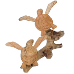 Статуэтка из дерева черепахи Animals of the World 25 варинант исполнения - 1 | Loft Concept в Тюмени