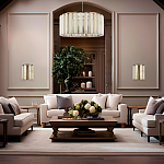 Люстра с абажуром из стекла и премиального алебастра Ravishment варинант исполнения - 7 | Loft Concept в Тюмени