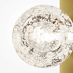 Бра с плафоном из прозрачного стекла с пузырьками воздуха Effervia варинант исполнения - 3 | Loft Concept в Тюмени