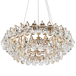 Люстра с хрустальными подвесками в форме капель Sidney Crystal Chandelier 80 варинант исполнения - 1 | Loft Concept в Тюмени