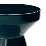 Приставной стол из керамики Manufacto Blue варинант исполнения - 2 | Loft Concept в Тюмени