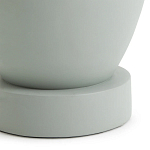 Приставной столик из массива манго Tom-tom Grey варинант исполнения - 2 | Loft Concept в Тюмени