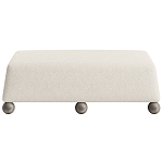 Дизайнерская Банкетка Wakonda с деревянными шариками  варинант исполнения - 2 | Loft Concept в Тюмени