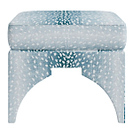 Пуф Clark квадратной формы голубой цвет варинант исполнения - 2 | Loft Concept в Тюмени