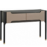 Консоль тёмно-коричневого цвета с 2-мя ящиками Gladstone варинант исполнения - 1 | Loft Concept в Тюмени