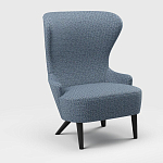 Мебельная ткань Шенилл голубой цвет 142 см T4-49 варинант исполнения - 4 | Loft Concept в Тюмени