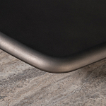 Столик журнальный квадратный  с полкой Sculptural Marble Accent с мрамором  варинант исполнения - 6 | Loft Concept в Тюмени